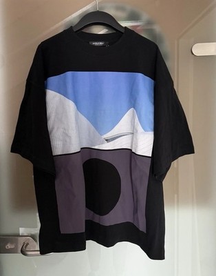 A-Cold-Wall* T-Shirt Hempisphere Print Black Size L