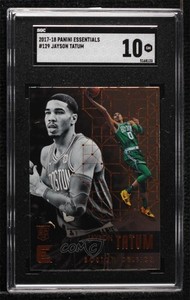 2017-18 Panini Essentials Jayson Tatum #129 SGC 10 GEM Rookie RC