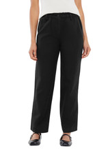 Gap Women's Easy Twill Pants-Black-Size Large-NWT