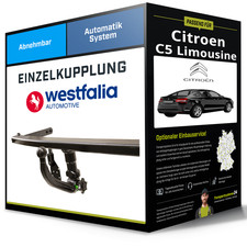 Abnehmbare Anhängerkupplung für CITROEN C5 Limousine 08- III Typ RD Westfalia