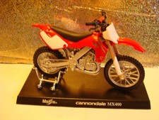 Cannondale MX 400 ROT MOTO  CROSS      1:18 MAISTO Bliesterverpackung