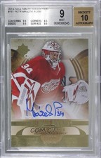 2013-14 Ultimate Collection Rookies 11/99 Petr Mrazek #161 PSA 9 MINT Auto g0y
