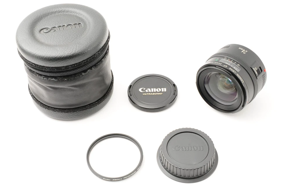 US Duty Paid [Near Mint] Canon EF 24mm F2.8 AF Wide Angle Lens From Japan - Image 3 of 4