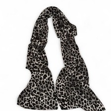 Leopard print scarf, 100 cashmere leopardprint cashmere