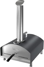 FORNO A PELLET ARDES DANTE PER ESTERNO IN ACCIAIO INOX PIETRA REFRATTARIA PIZZA