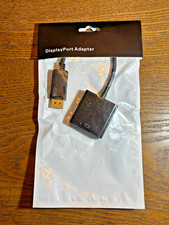 DisplayPort Male To VGA Female New Sealed