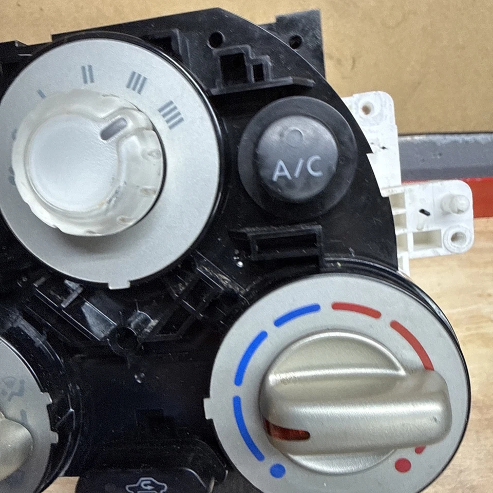 2009-2014 Nissan Cube Manual AC Heater Temperature Climate Control *NO CRACK* Foto 3 de 4