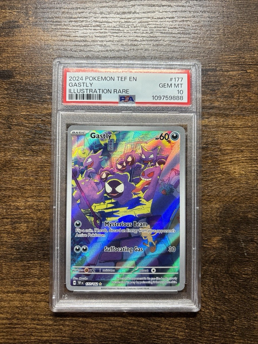 Gastly 177/162 Temporal Forces Holo PSA Gem Mint 10 | eBay
