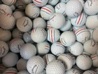 40 A GRADE QUALITY CALLAWAY CHROME SOFT TRIPLE TRACK LAKE GOLF BALLS