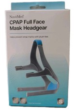 NuvoMed CPAP Full Face Mask Headgear NEW Sz Small Prevents Strap Marks