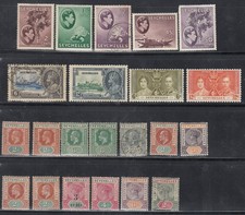 Seychelles Collection from and old album!  See Scan!!