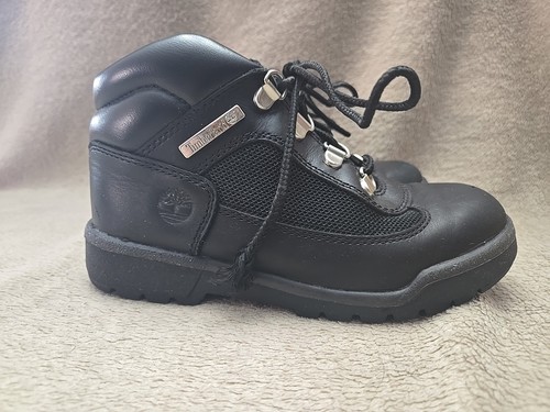 Stivali da campo Timberland Little per bambini neri taglia 13,5 - Foto 6 di 8