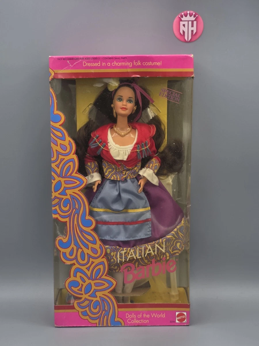BARBIE - ITALIAN Barbie - Dolls of the World Collection 1992 *NUOVA* MISB EUR 60,00 - FR