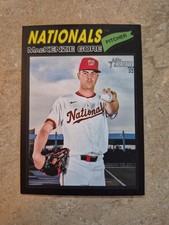2026 Topps Heritage Black Border SP MacKenzie Gore #294 Nationals