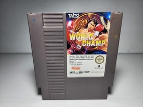 World Champ NES Nintendo PAL & Manual - Tested