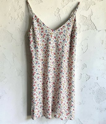 Reformation Ventura Mini Dress XS Floral Slip Coquette Cottagecore Summer
