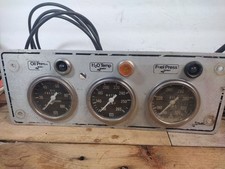 Vintage Stewart Warner Triple Gauges Rat Rod Hot Rod Oil-water Temp-oil Temp Vintage Stewart Warner Triple Gauges Rat Rod Hot Rod Oil-water Temp-oil Temp