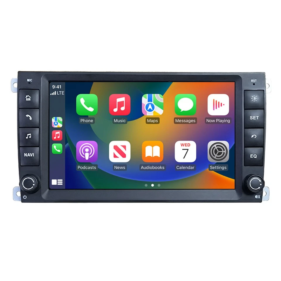 4+64G Android 14 Autoradio CarPlay GPS BT Navi Für Porsche Cayenne 9PA 2002-2010 - Bild 4 von 4