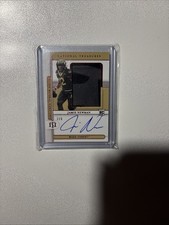 2021 NATIONAL TREASURES JAMIE NEWMAN AUTO PATCH RC ROOKIE 6/8 SSP WAKE FOREST