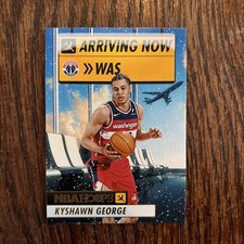 2024-25 Panini Nba Hoops - Arriving Now Kyshawn George #18 Winter (RC)