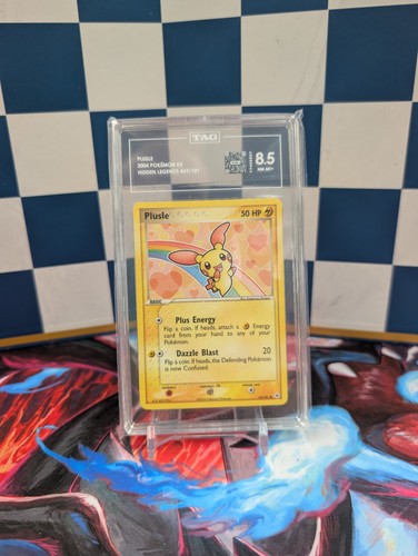 Plusle graded TAG 8.5 for sale on eBay