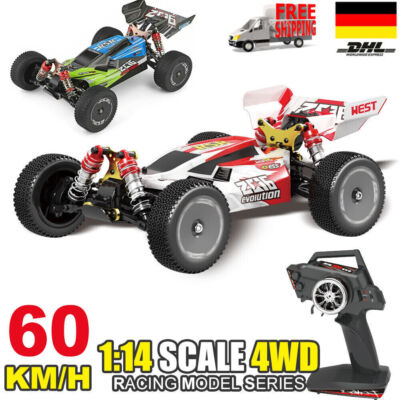 Wltoys XKS 144001 2.4G 1:14 RC Auto 4WD 60km/h High Speed Buggy Off-Road Car RTR
