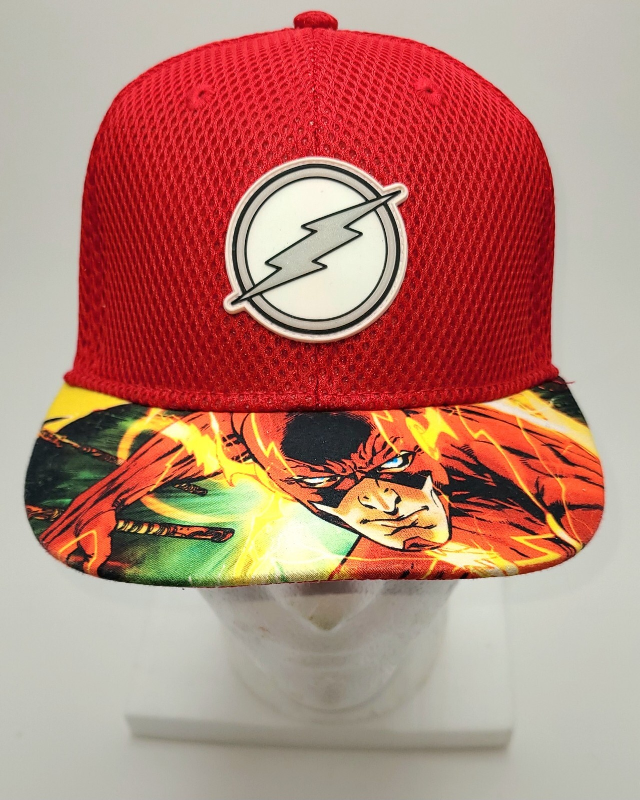 The Flash Cap / Hat Adjustable Red Comic Print on… - image 1