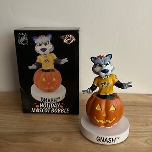 NHL Nashville Predators Gnash Mascot Bobblehead - Halloween *LIMITED TO 300*