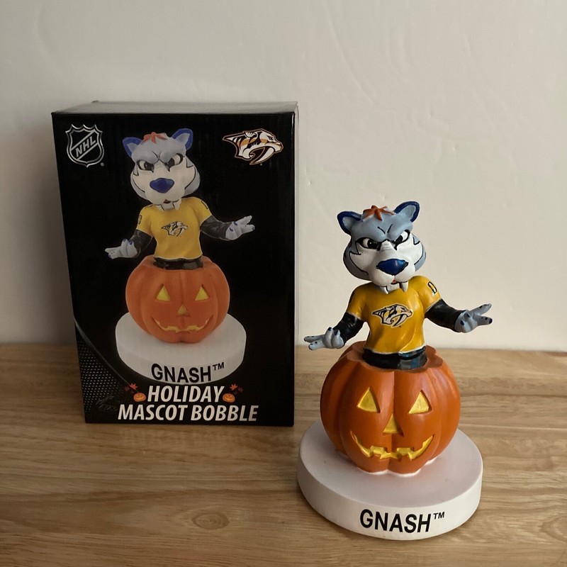 NHL Nashville Predators Gnash Mascot Bobblehead - Halloween *LIMITED TO 300*