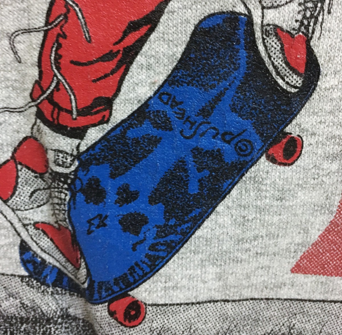 VINTAGE THRASHER PUSHEAD SKATEBOARD MAGAZINE PUNK ART SWEATSHIRT T