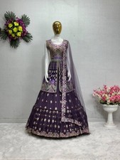 FANCY HEAVY FAUX GEORGETTE LEHENGA CHOLI WITH SOFT NET DUPATTA FOR PARTY WEAR