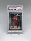 2003 BOWMAN R. & S. LEBRON JAMES ROOKIE BASKETBALL CARD RC #123 NM/MT  PSA 8