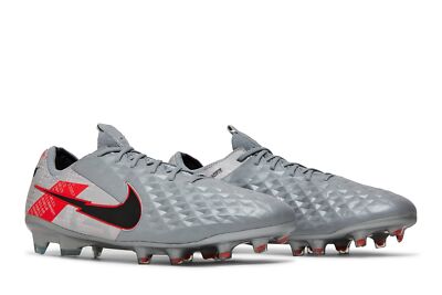シューズ LEGEND 8 ELITE FG Nike Tiempo Legend 8 Elite FG Metallic Grey Crimson Men's CW0518