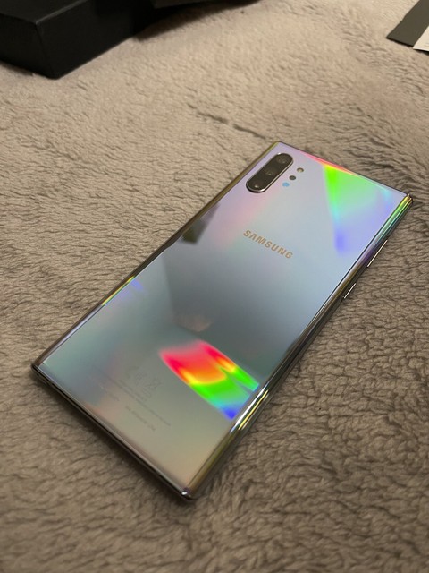 Samsung Galaxy Note10+ 5G SM-N976B - 512GB - Aura Glow (Unlocked) (Single SIM) for sale online