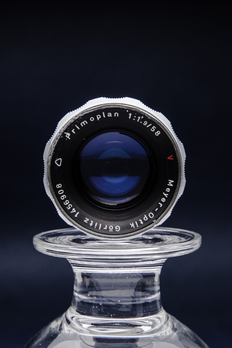 Meyer Optik Gorlitz Primoplan 1.9/58 red V M42 lens SERVICED Meyer Optik Gorlitz Primoplan 1.9/58 red V M42 lens SERVICED