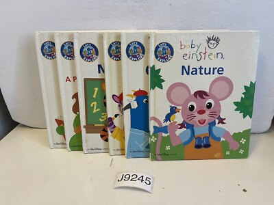 Baby Einstein Let s Explore Hardcover Books Lot of 6 pre owned 2004