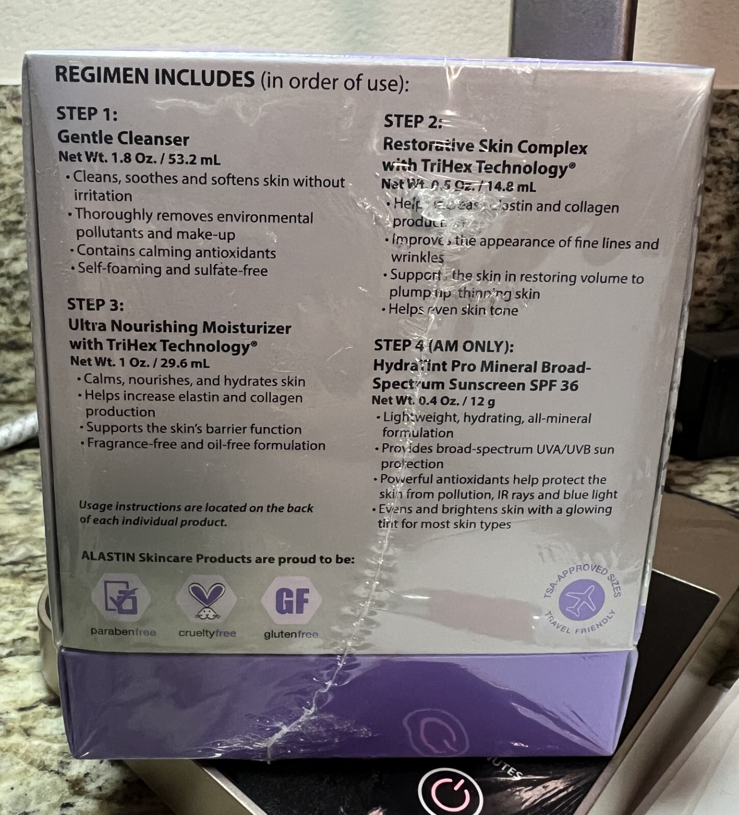 Alastin Skincare Daily Beauty Regimen (4 products set) exp 2025 FREE