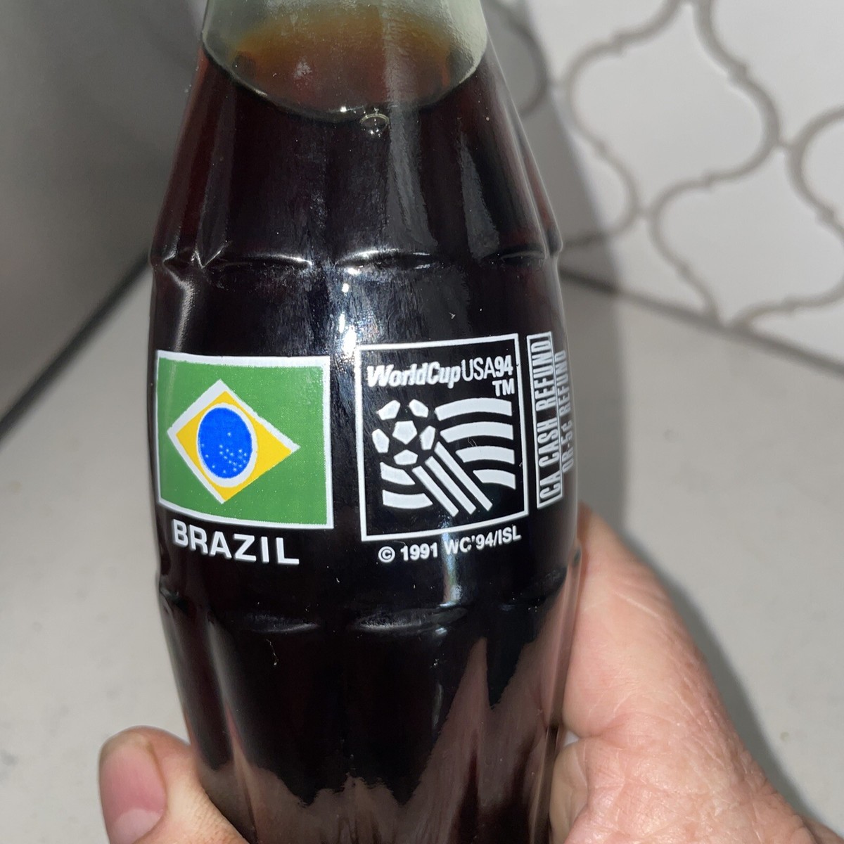 1994 WORLD CUP SOCCER USA PARTICIPATING COUNTRIES BRAZIL COCA-COLA
