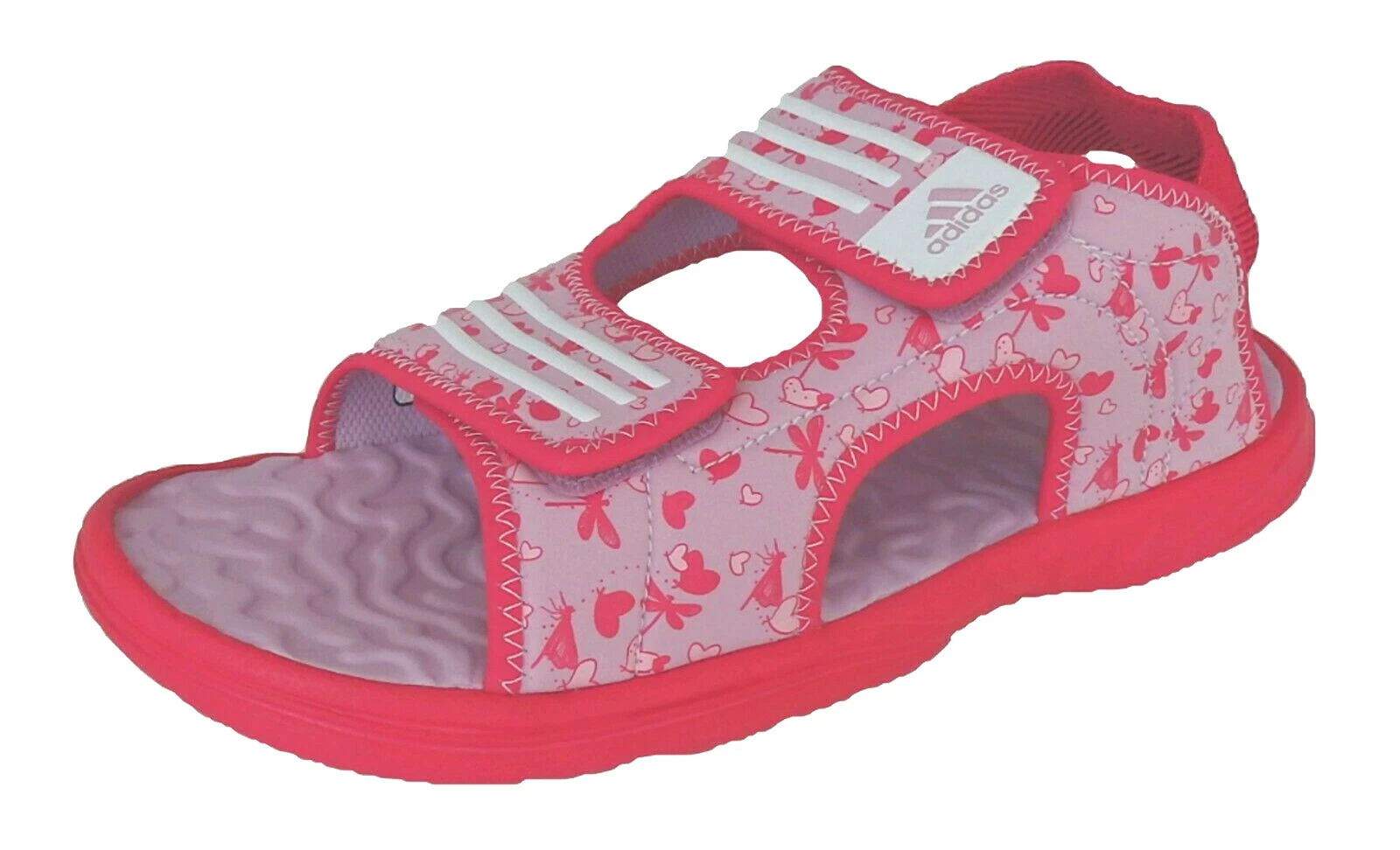 Adidas Akwah 5 K ciabatte da bagno bambina sandali G18500 nuove