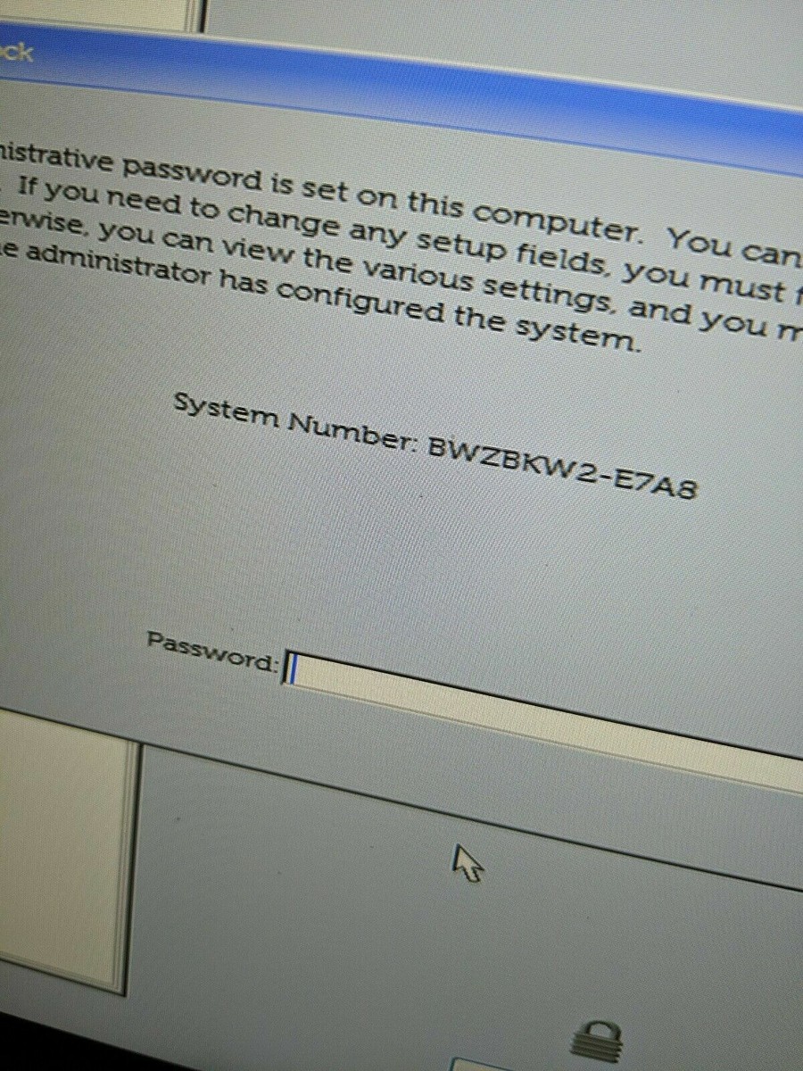 Unlock bios password Dell vostro 3580,Dell Latitude 3400,Dell