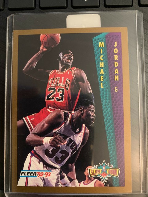 1992 fleer michael jordan