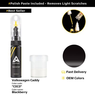 Touch up Paint for Volkswagen Caddy Code: C0C0 Blackberry