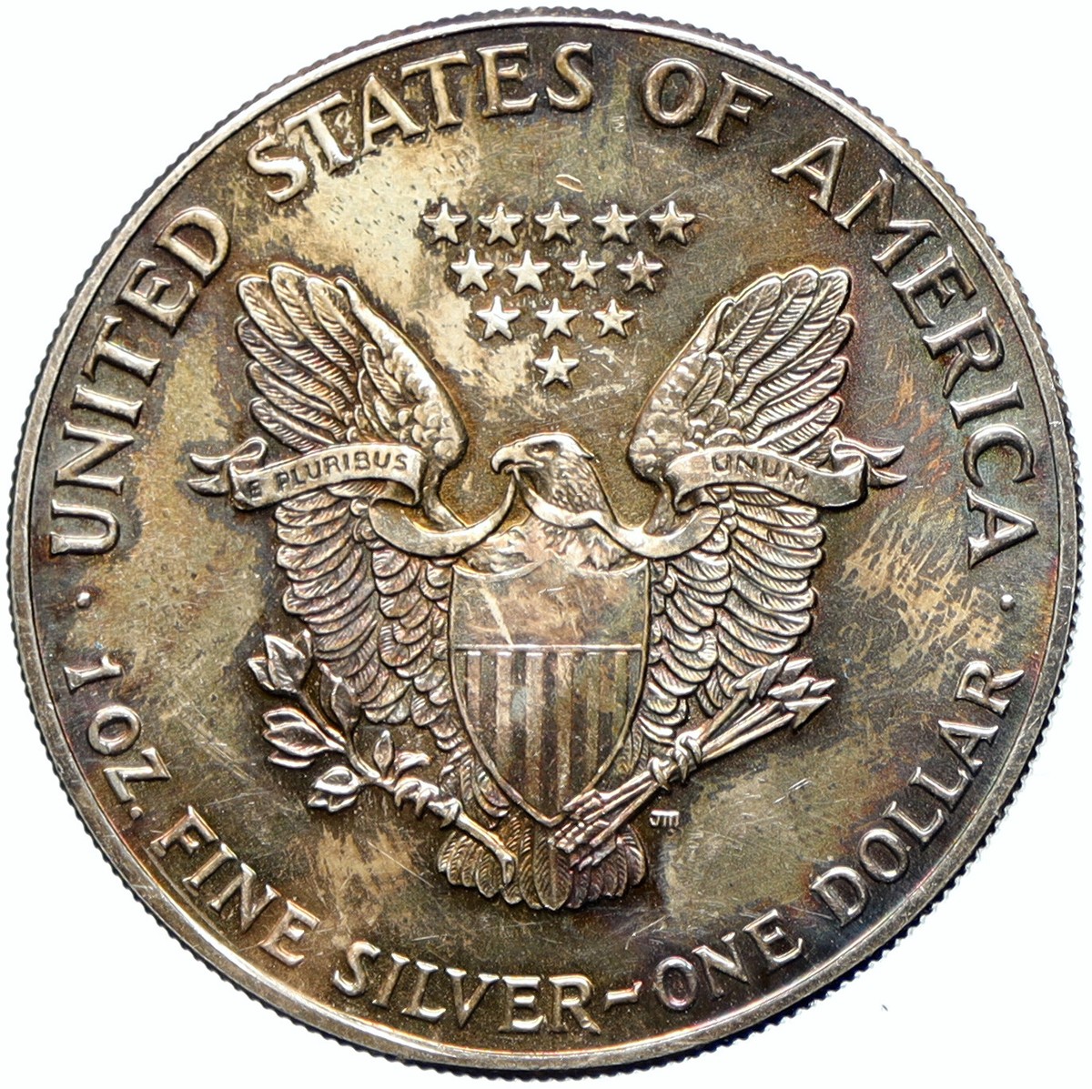 1987 UNITED STATES US Walking Liberty BALD EAGLE Silver Ounce