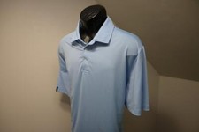 RLX Ralph Lauren Golf Polo Blue Short Sleeve Wicking Golf Shirt Mens Size XL
