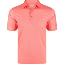 Drake Performance Chalk Striped Polo Shirt CHOOSE SIZE AND COLOR