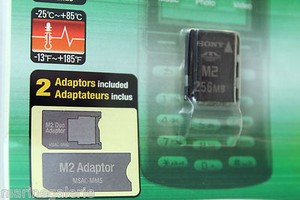 Carte Memoire 256 Mb Sony Memory Stick M2 Neuve Pour Telephone
