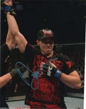 UFC Ultimate Fighting Dan Hardy Autographed Signed 8x10 Photo COA W