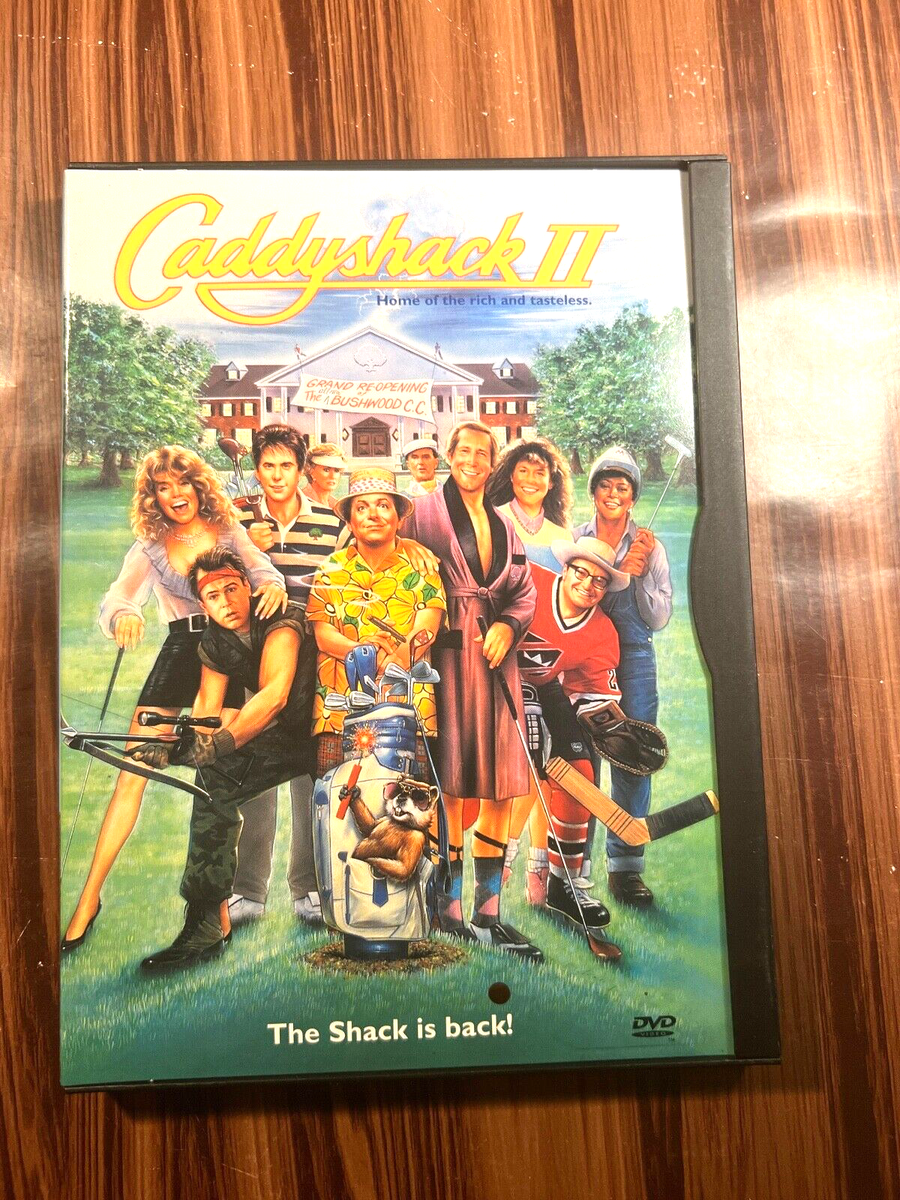 Caddyshack II DVD 1988 Comedy Movie Chevy Chase Dan Aykroyd Randy