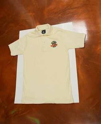 Moosehead Canadian Lager Embroidered Polo - Beige - Mens Size Med (38-40) Mint