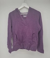 Womens Tek Gear Purple Hoodie Size M Comfortable Warm